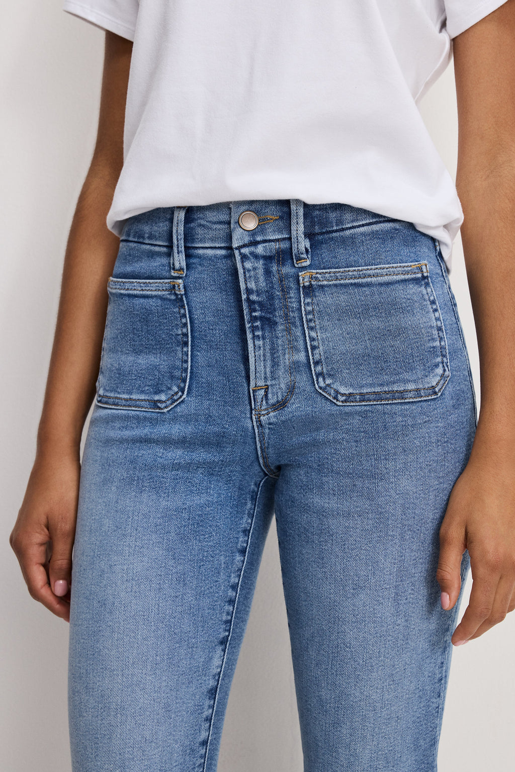 Premium GOOD LEGS FLARE JEANS INDIGO1149