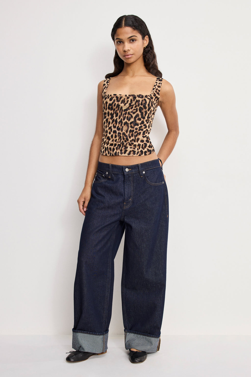 Premium MESH BUSTIER LUCKY LEOPARD001