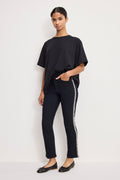 Premium GOOD LEGS STRAIGHT DIAMOND JEANS BLACK411