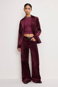 Premium VELVET SCULPTED BLAZER FIG007