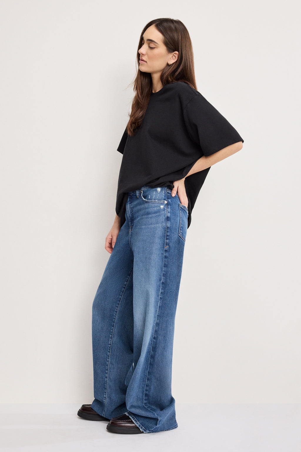 Premium GOOD EASE JEANS BLUE383