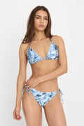 Premium PRINT STRING BIKINI TOP BLUE ANGEL PRINT