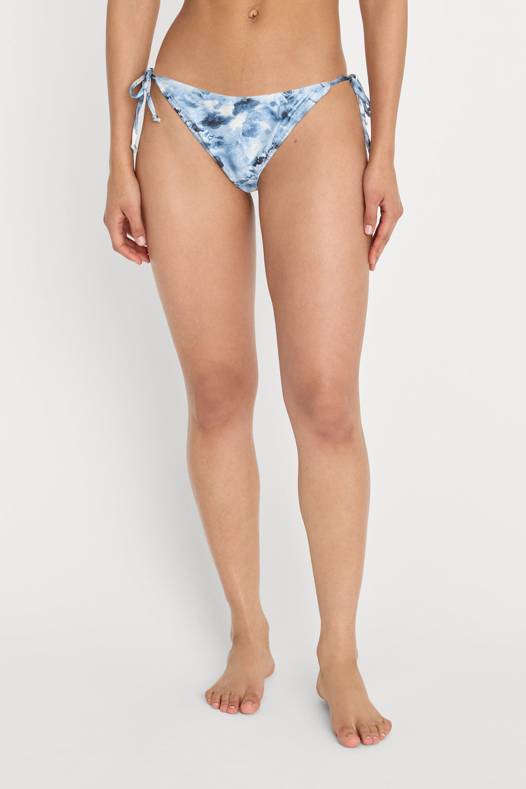 Premium PRINT STRING BIKINI BOTTOM BLUE ANGEL PRINT