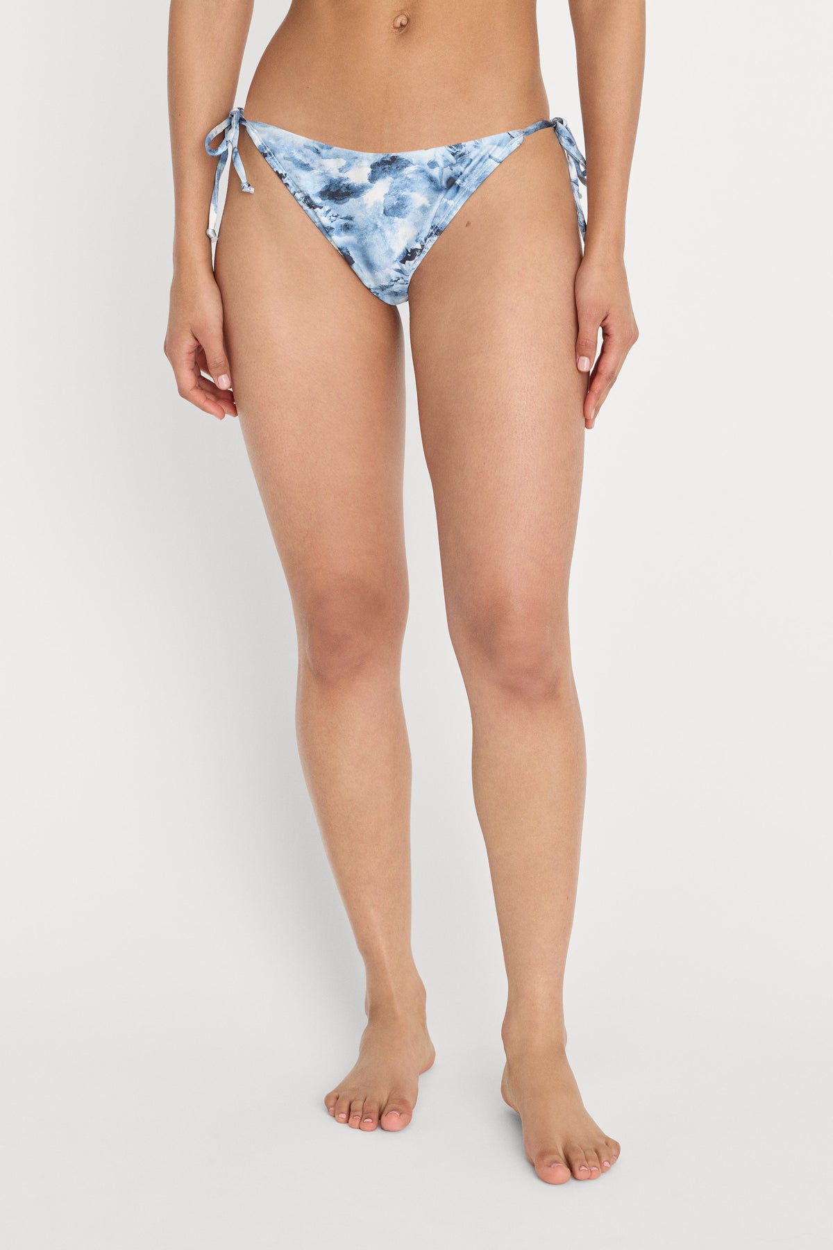 Premium PRINT STRING BIKINI BOTTOM BLUE ANGEL PRINT