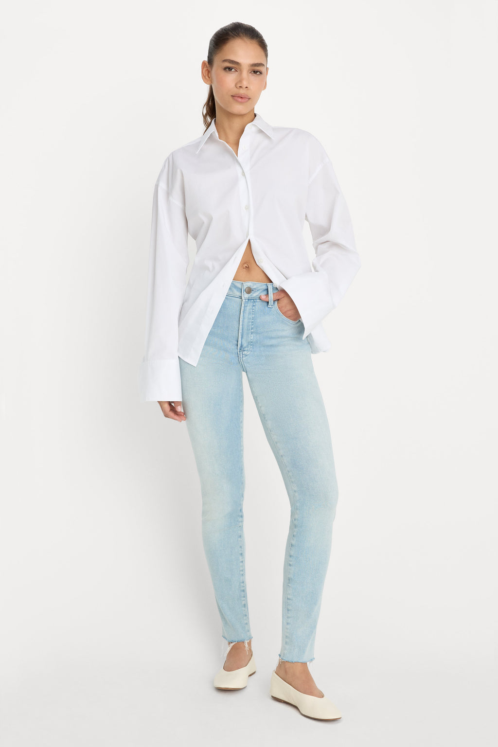 Premium SOFT TECH GOOD LEGS SKINNY JEANS INDIGO1129