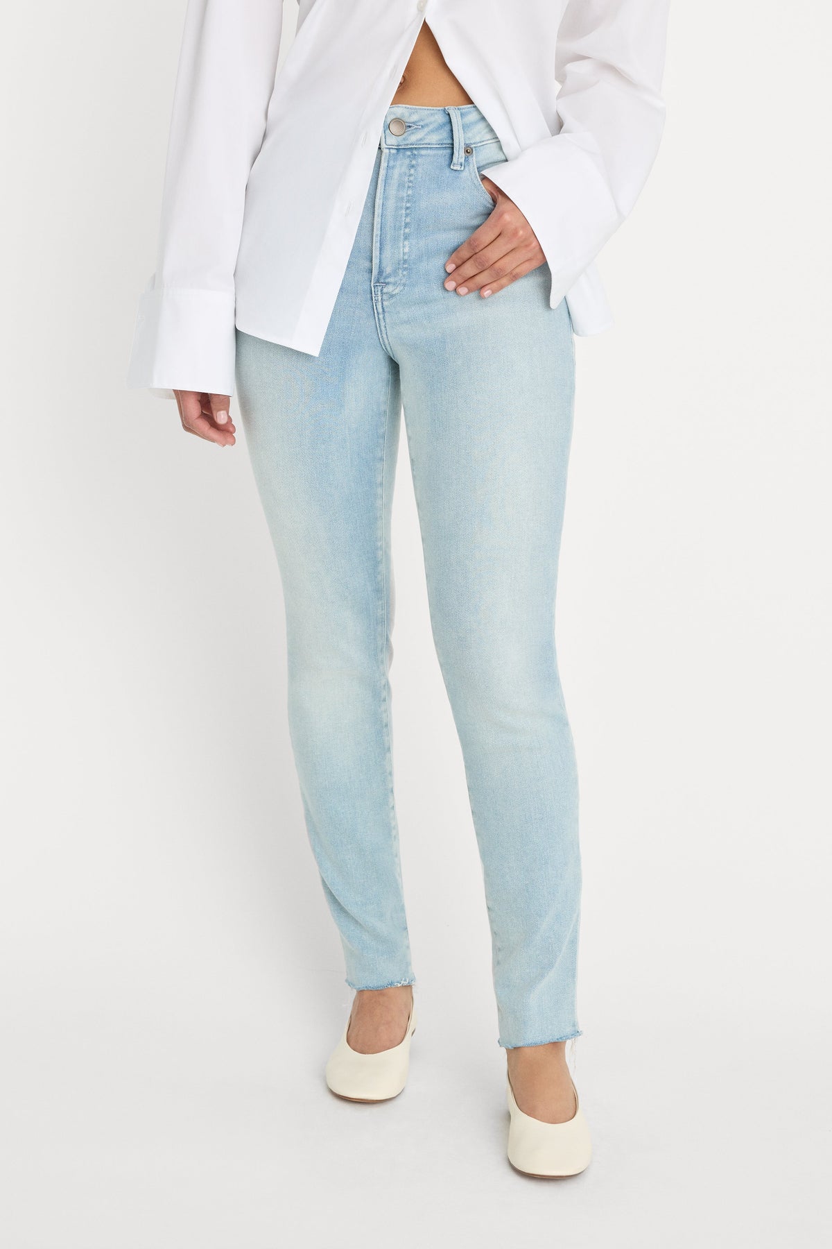 Premium SOFT TECH GOOD LEGS SKINNY JEANS INDIGO1129