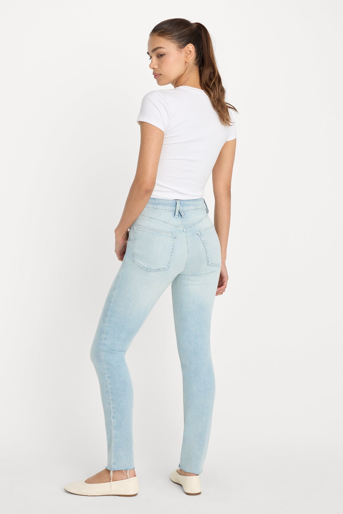 Premium SOFT TECH GOOD LEGS SKINNY JEANS INDIGO1129