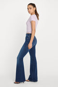 Premium COMPRESSION GOOD LEGS FLARE JEANS INDIGO1229
