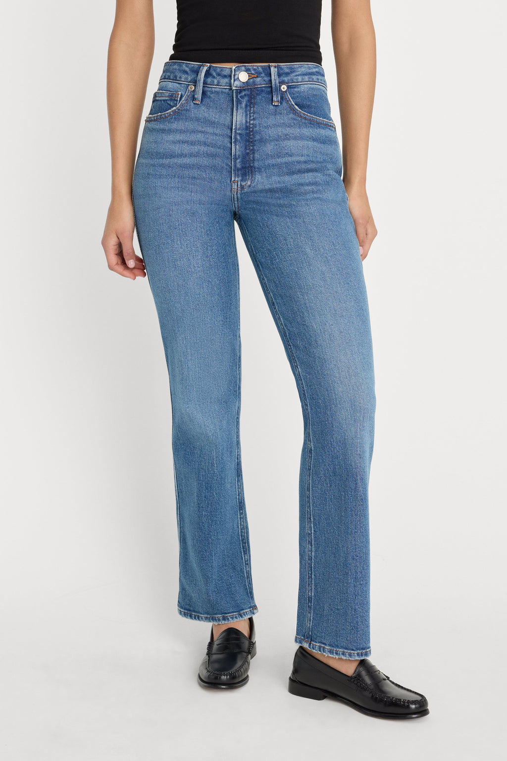 Premium GOOD KICK FLARE JEANS INDIGO1212