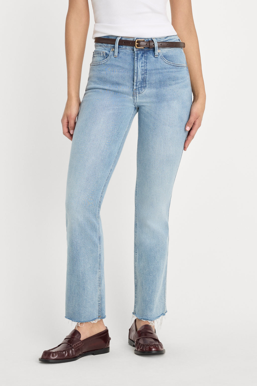 Premium GOOD KICK FLARE JEANS INDIGO1215