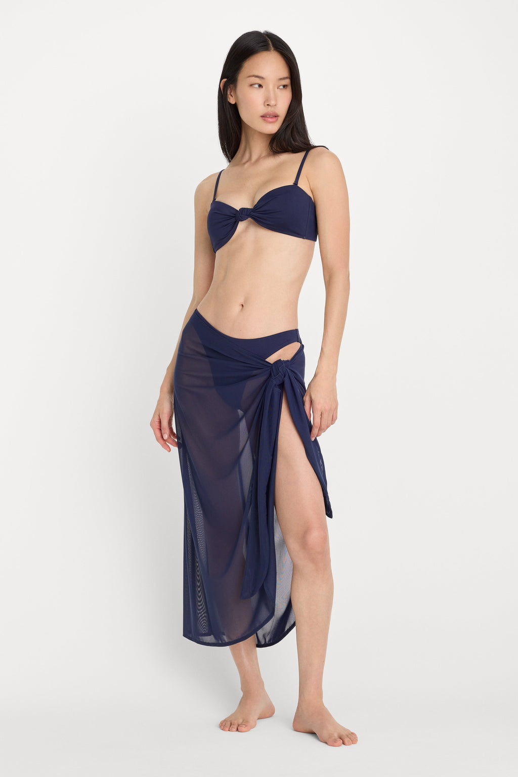 Premium MESH MIDI SARONG HORIZON INK