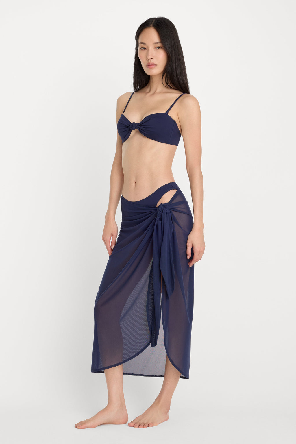 Premium MESH MIDI SARONG HORIZON INK