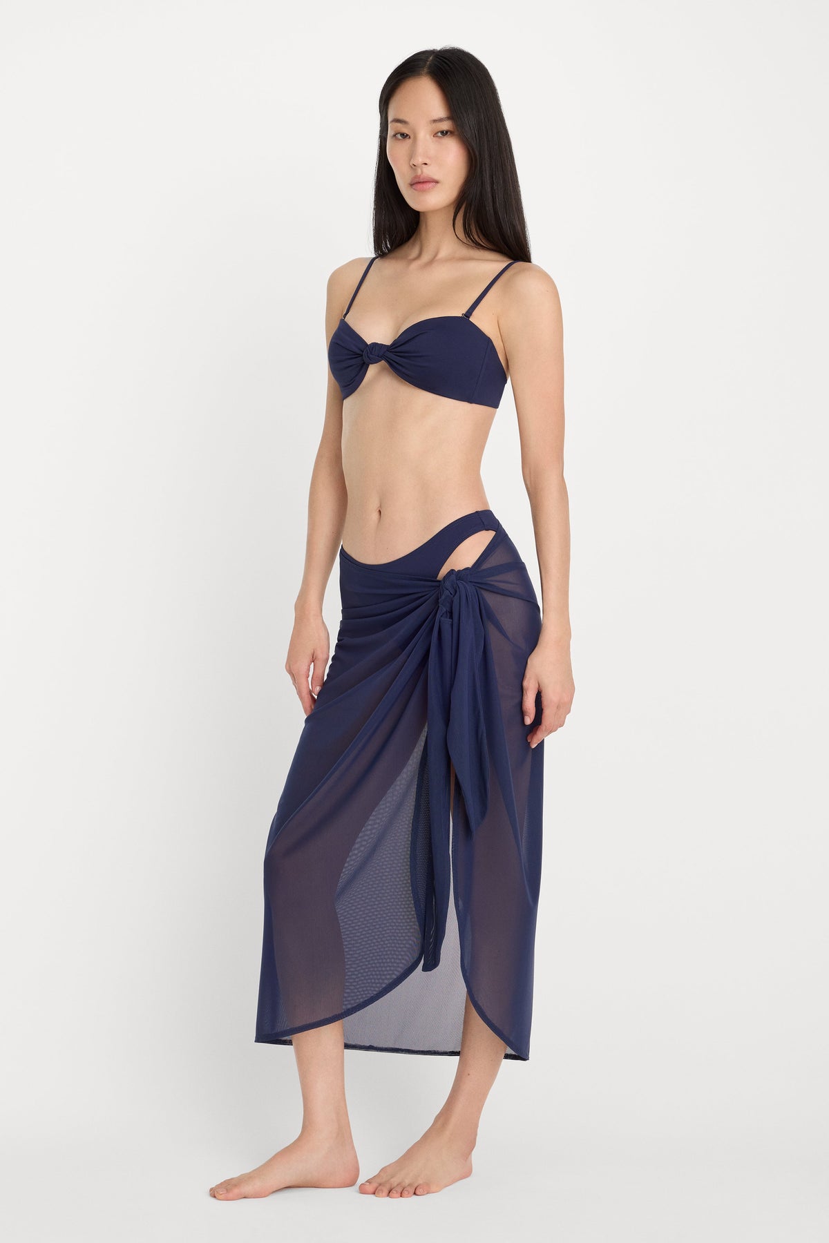 Premium MESH MIDI SARONG HORIZON INK