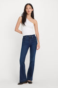 Premium COMPRESSION GOOD CLASSIC BOOTCUT JEANS INDIGO1150