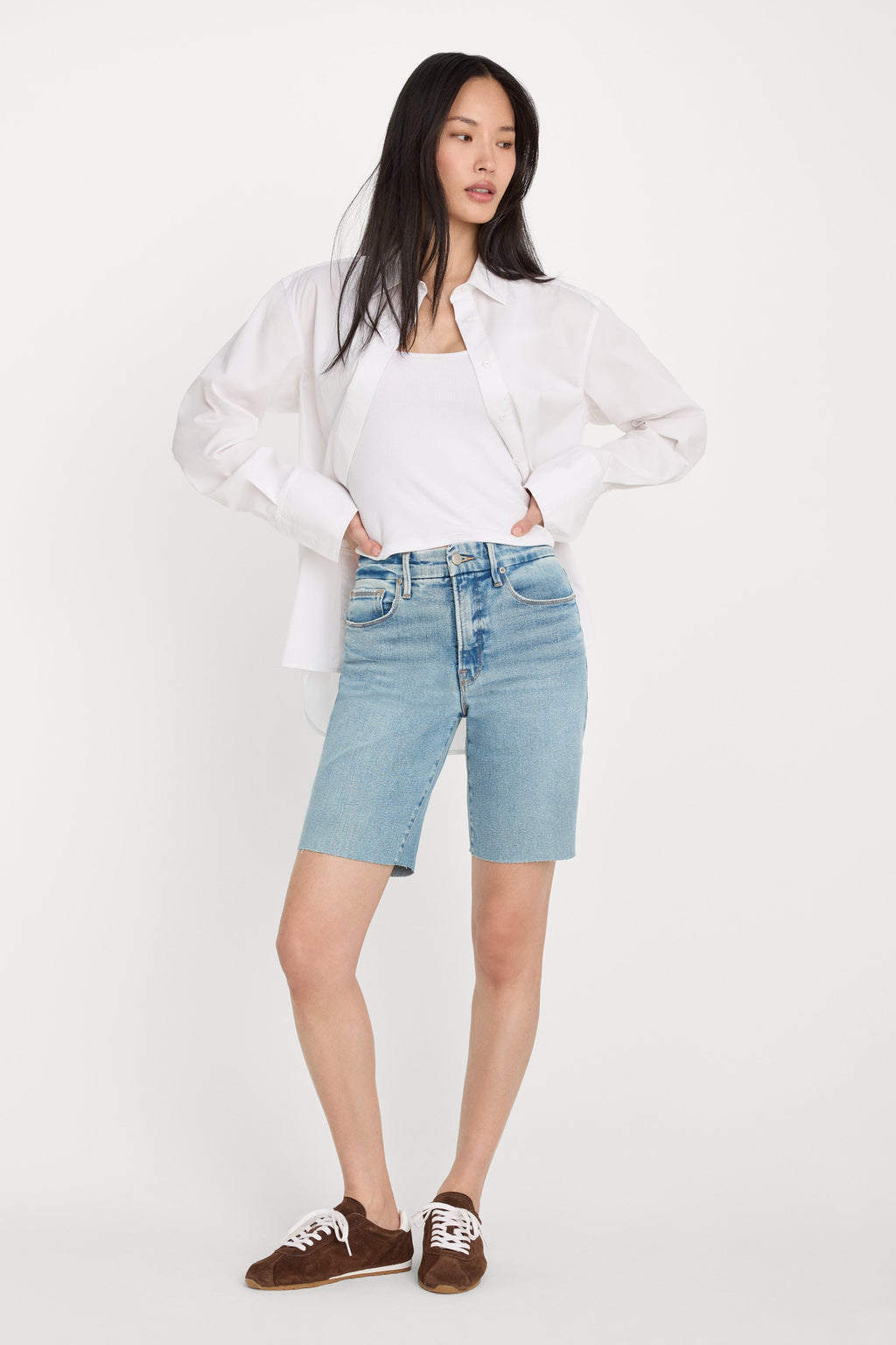 Premium GOOD BOY BERMUDA SHORTS INDIGO382