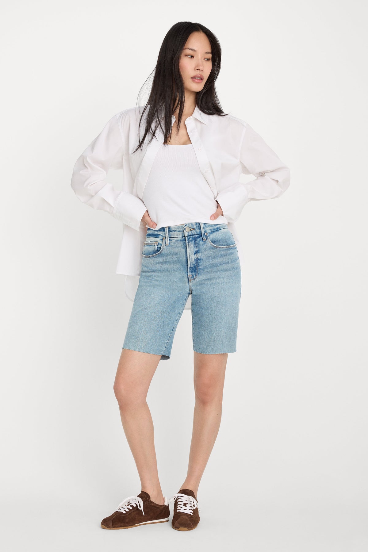 Premium GOOD BOY BERMUDA SHORTS INDIGO382