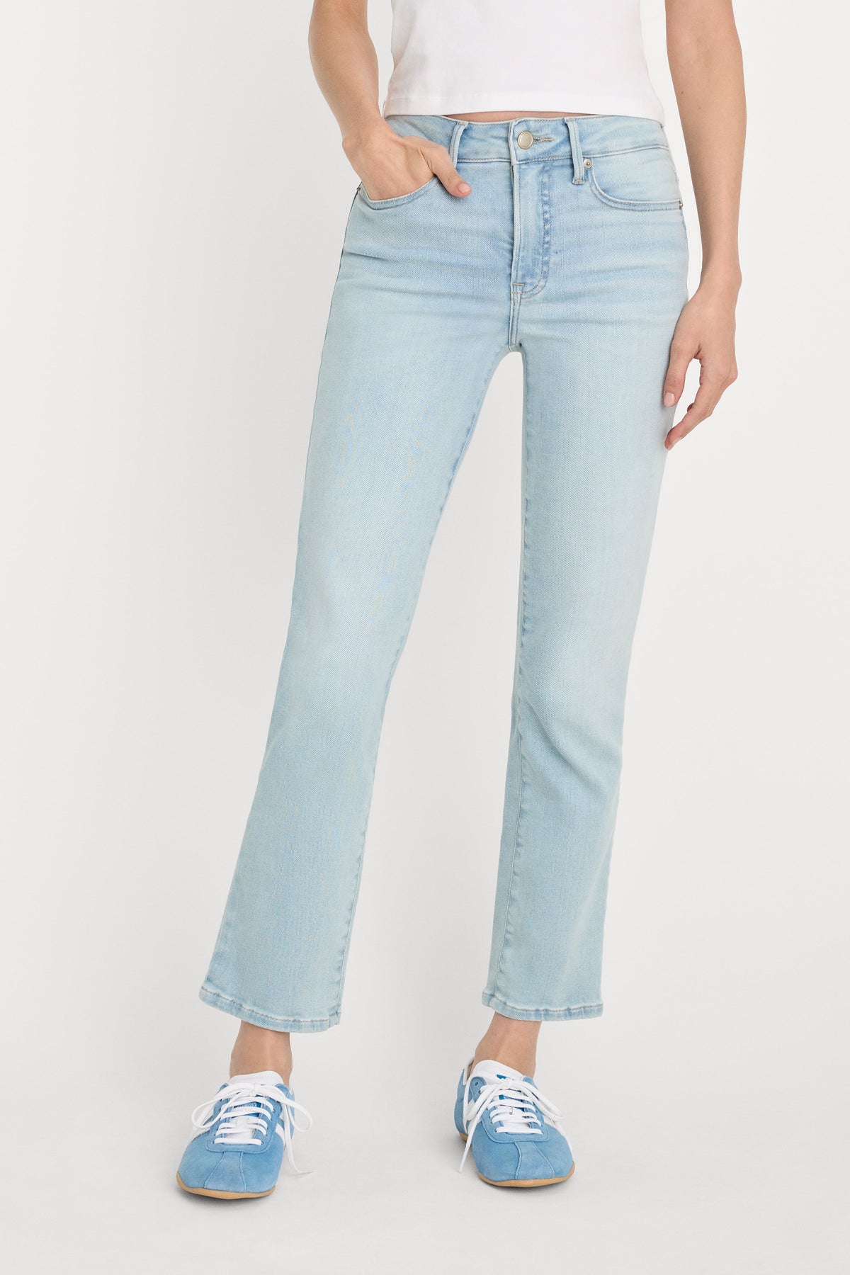 Premium SOFT TECH GOOD LEGS STRAIGHT JEANS INDIGO1275