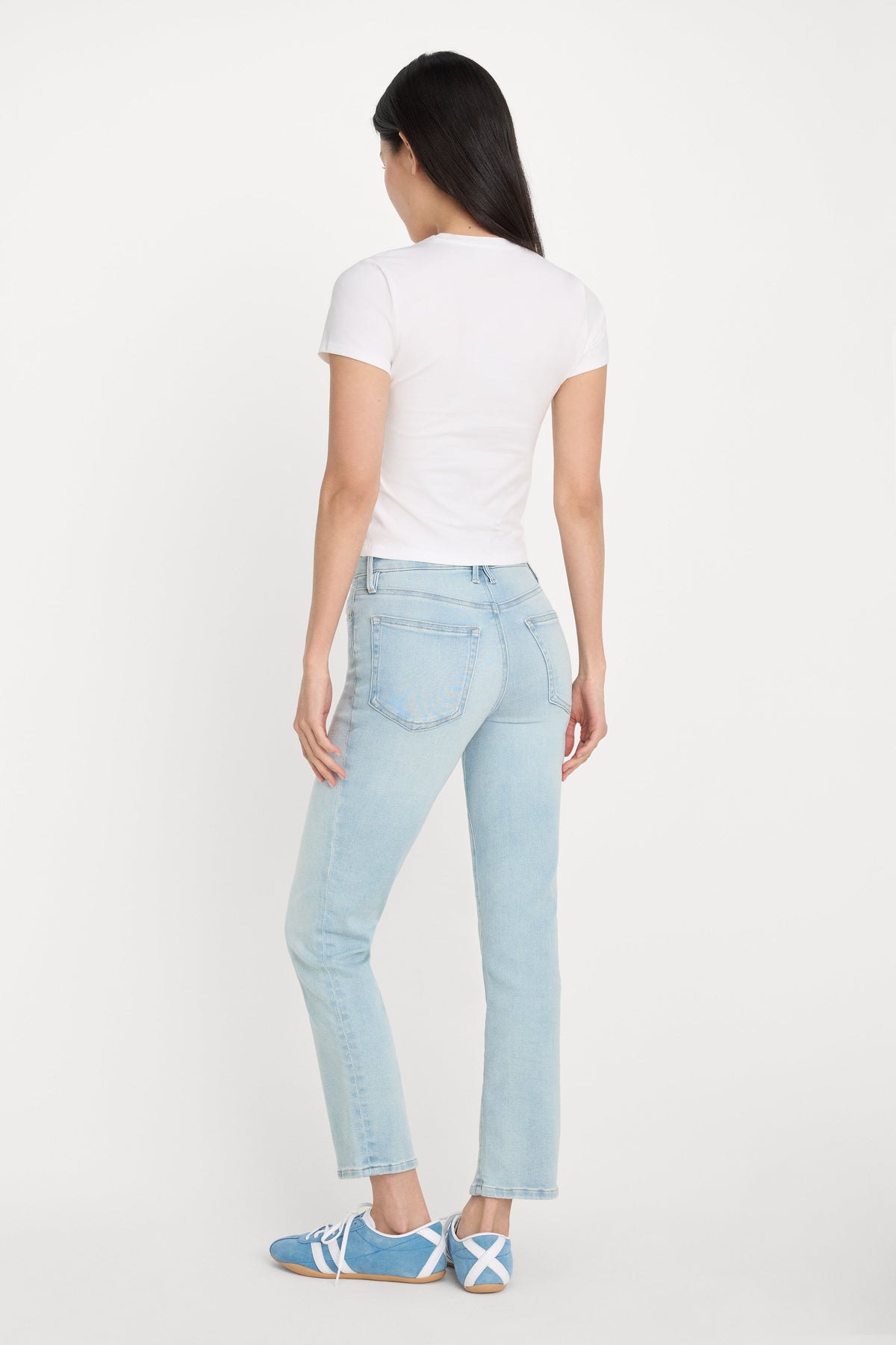 Premium SOFT TECH GOOD LEGS STRAIGHT JEANS INDIGO1275