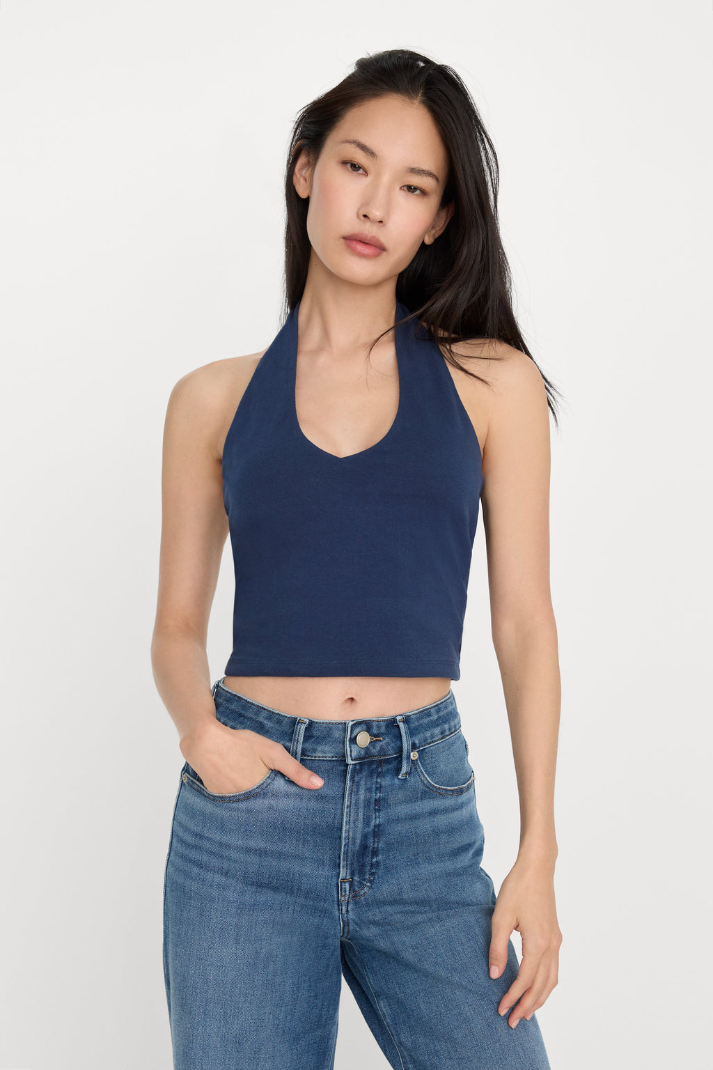 Premium THE HALTER TANK HORIZON INK