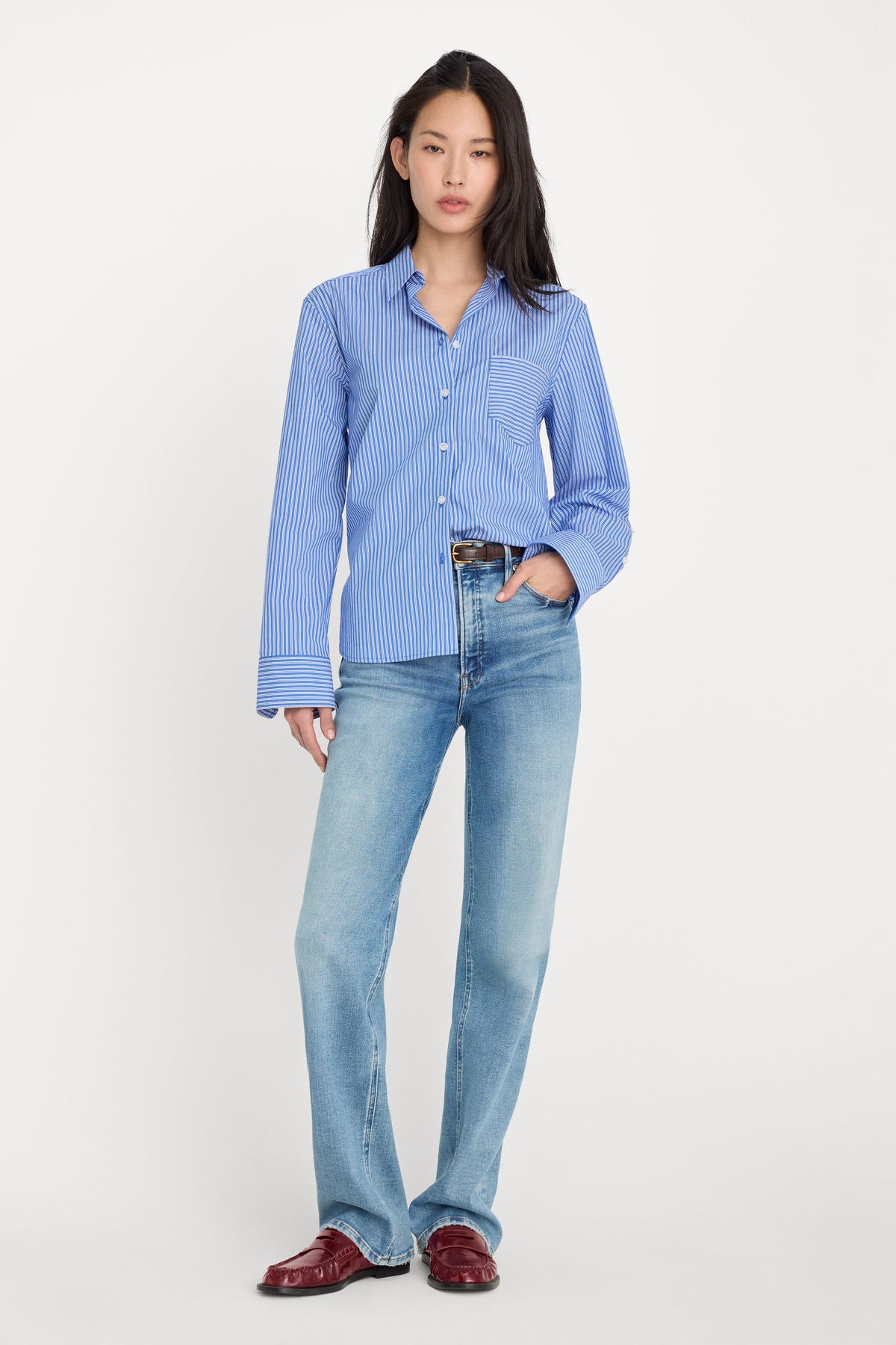 Premium SOFT TECH GOOD TRUE STRAIGHT JEANSINDIGO1214