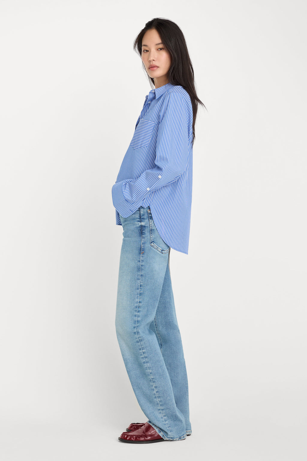 Premium SOFT TECH GOOD TRUE STRAIGHT JEANSINDIGO1214