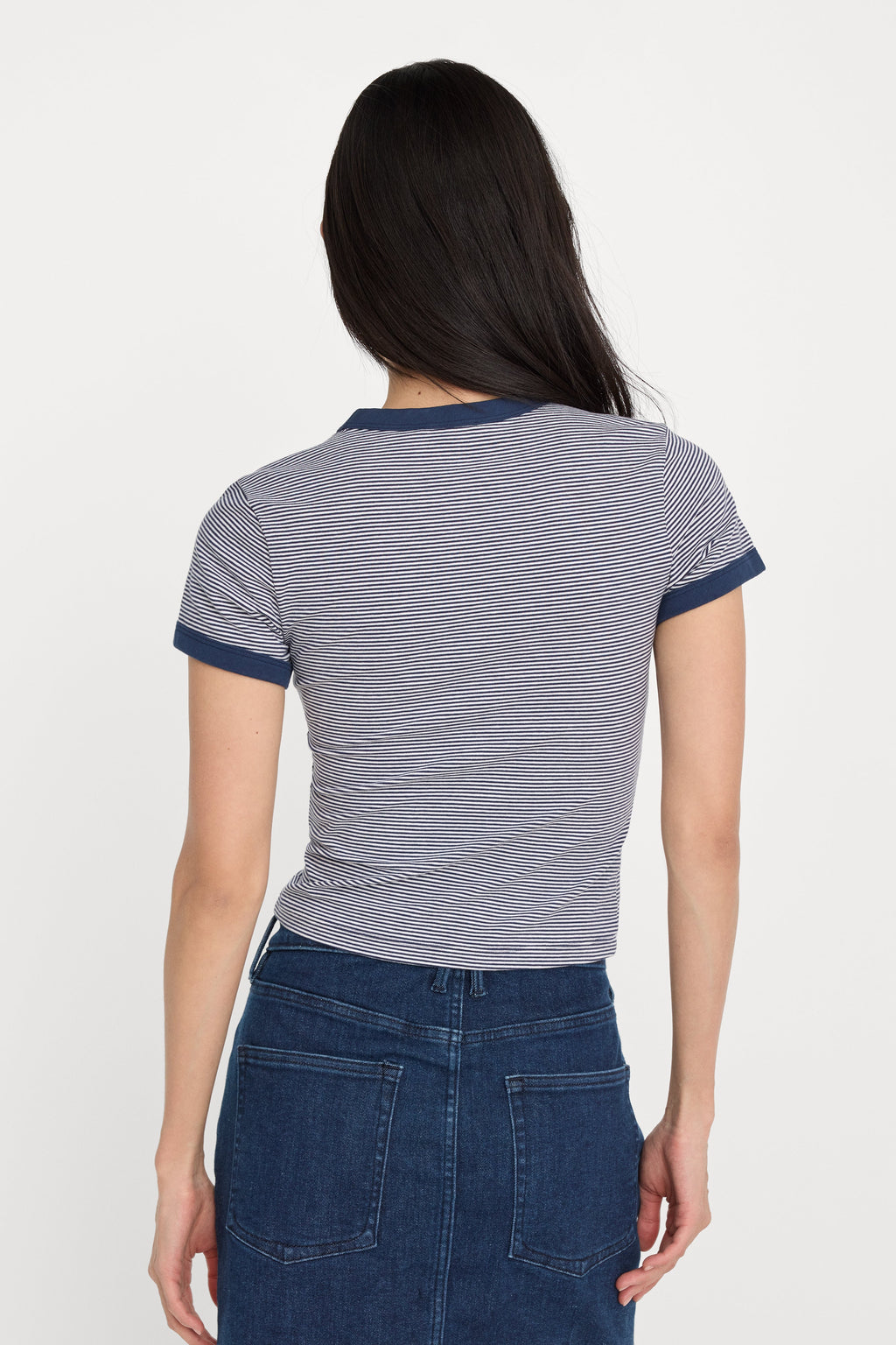 Premium THE RINGER BABY TEE HORIZON STRIPE