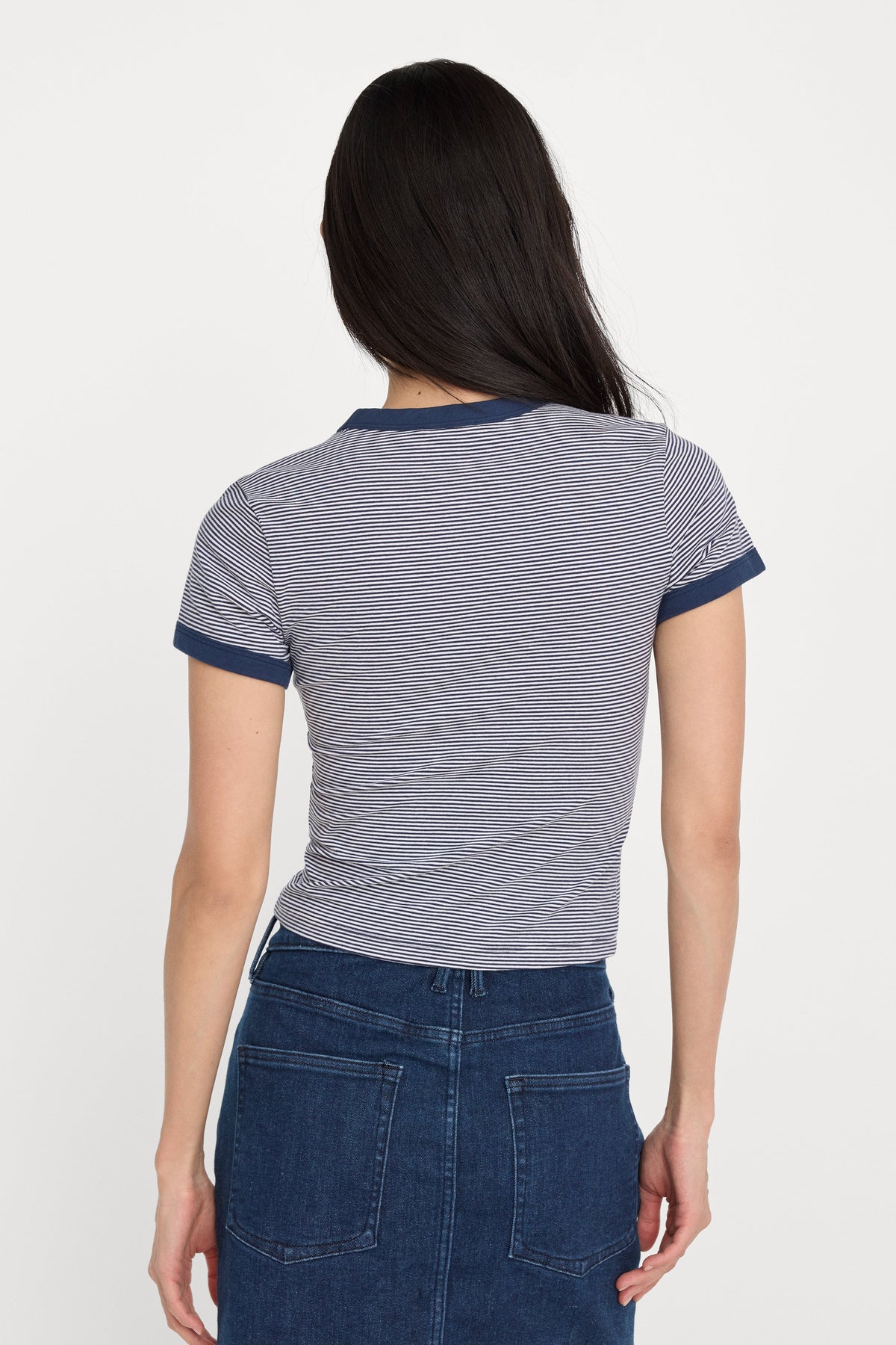 Premium THE RINGER BABY TEE HORIZON STRIPE