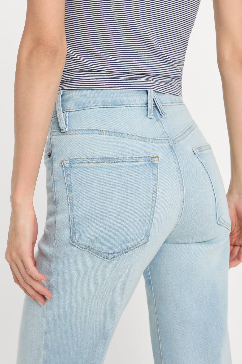 Premium SOFT TECH GOOD TRUE STRAIGHT JEANS INDIGO1130