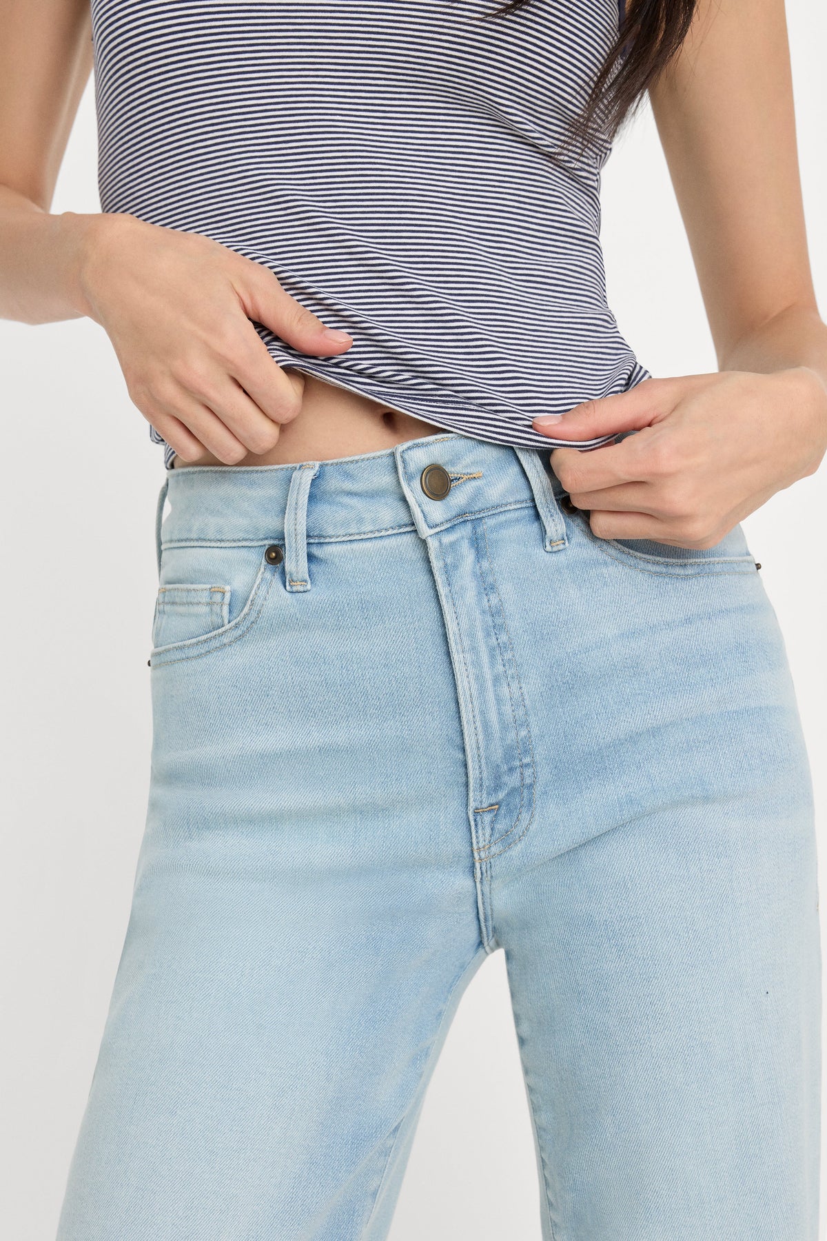 Premium SOFT TECH GOOD TRUE STRAIGHT JEANS INDIGO1130