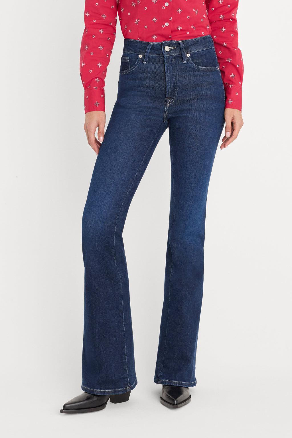 Premium DOLLY JOLEANS GOOD LEGS FLARE JEANS INDIGO1193