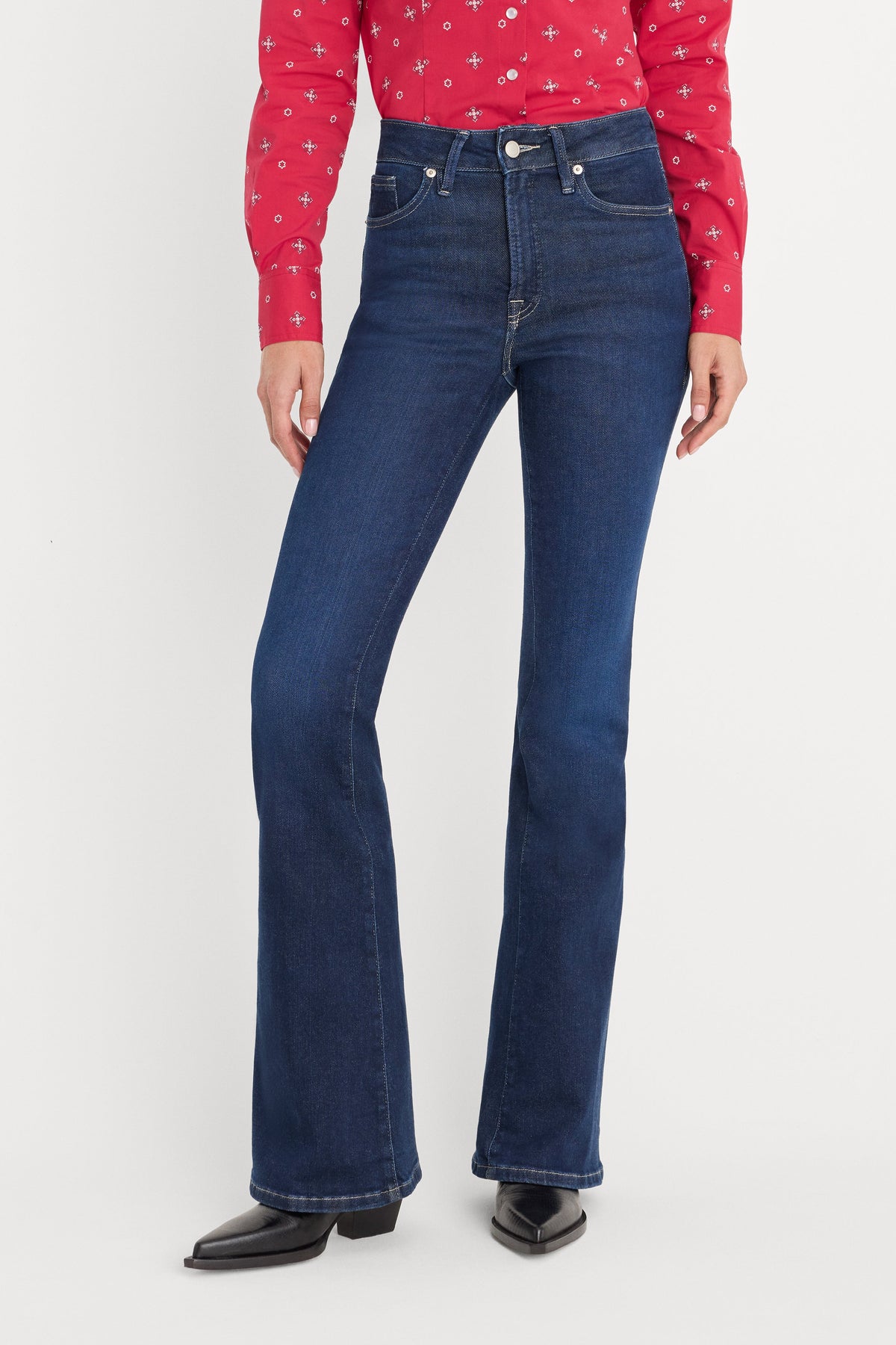Premium DOLLY JOLEANS GOOD LEGS FLARE JEANS INDIGO1193