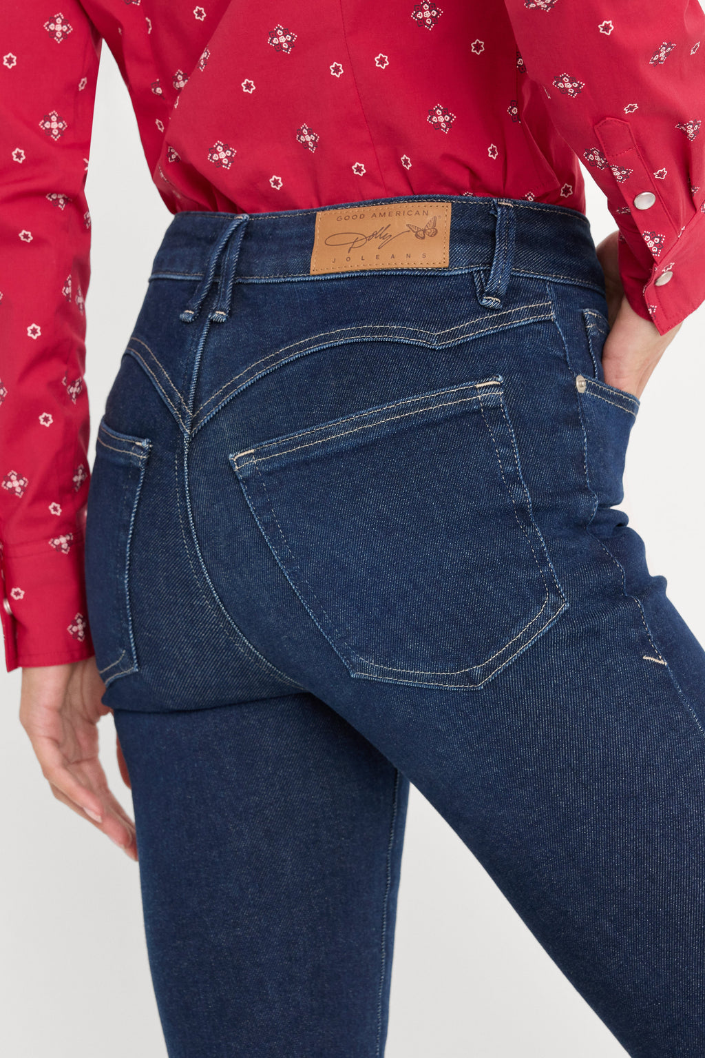Premium DOLLY JOLEANS GOOD LEGS FLARE JEANS INDIGO1193