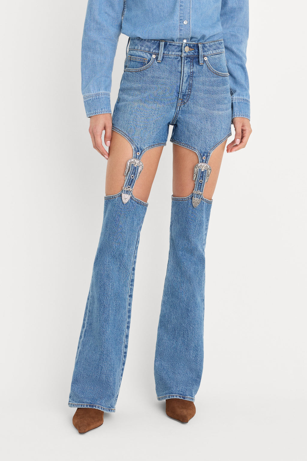 Premium DOLLY JOLEANS BOOTCUT HIGH RISE JEANS INDIGO1200