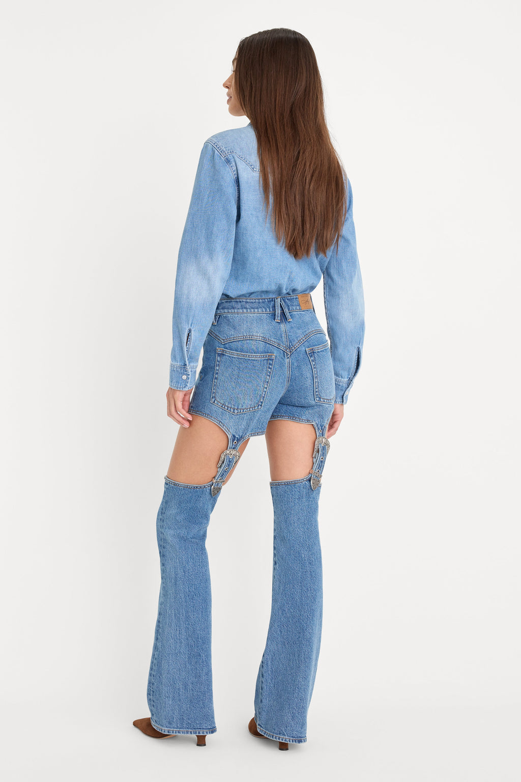 Premium DOLLY JOLEANS BOOTCUT HIGH RISE JEANS INDIGO1200