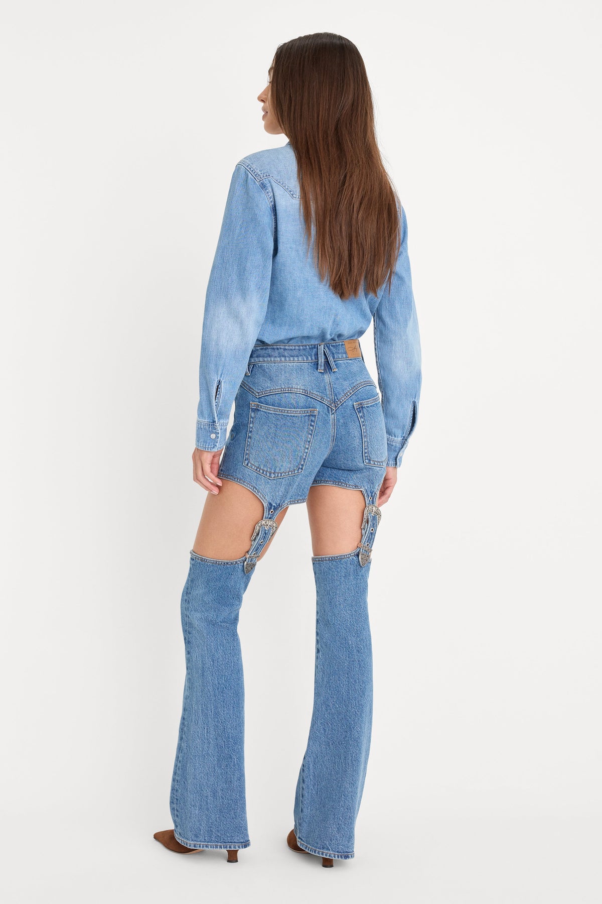 Premium DOLLY JOLEANS BOOTCUT HIGH RISE JEANS INDIGO1200