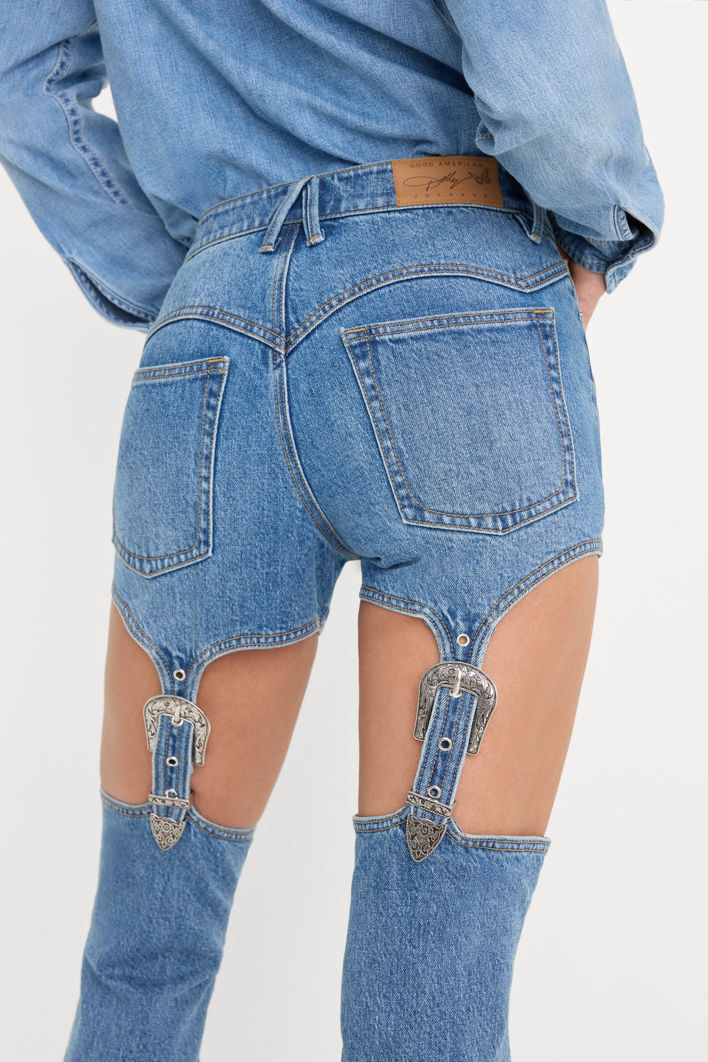 Premium DOLLY JOLEANS BOOTCUT HIGH RISE JEANS INDIGO1200