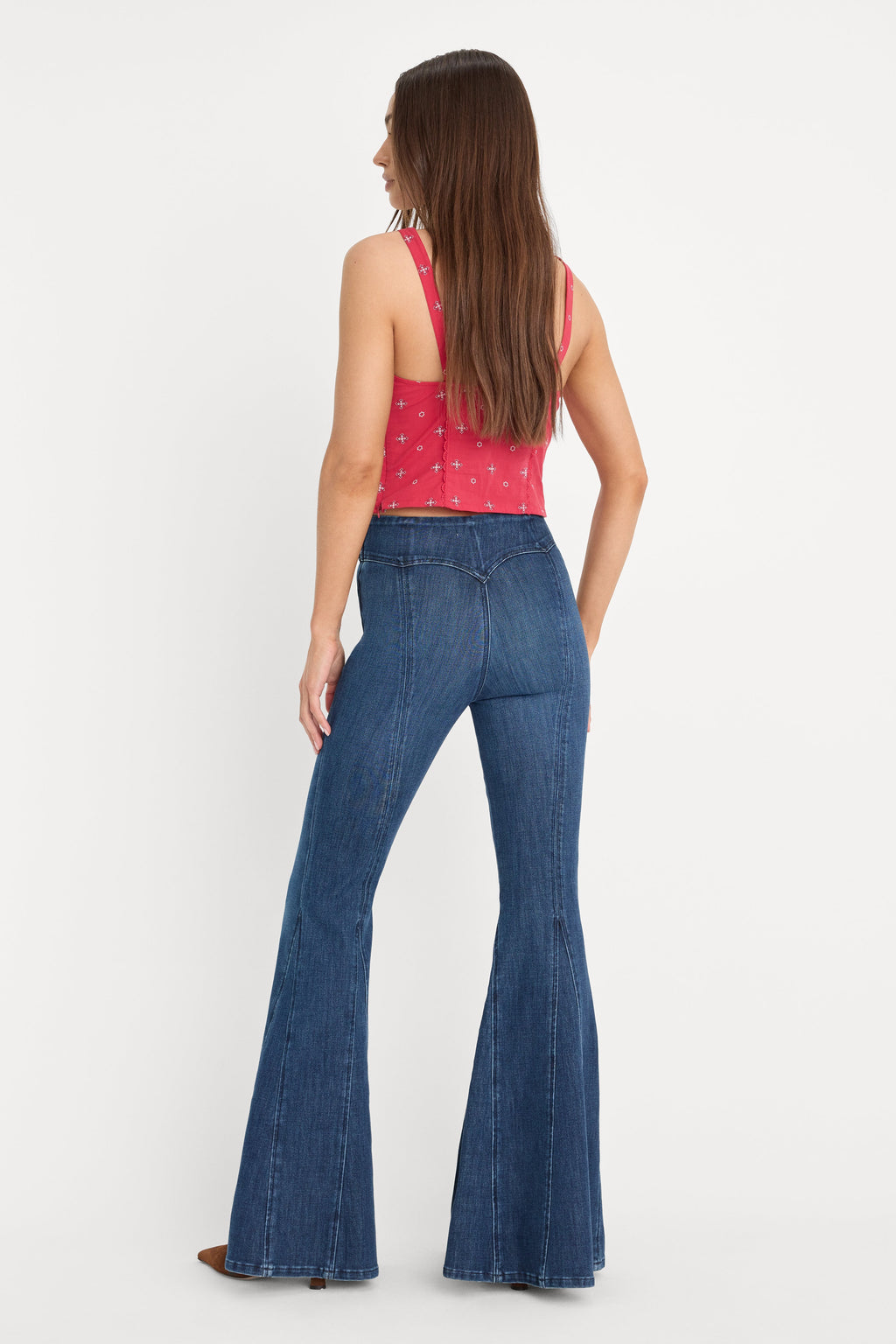 Premium DOLLY JOLEANS EXTREME FLARE JEANS INDIGO1196