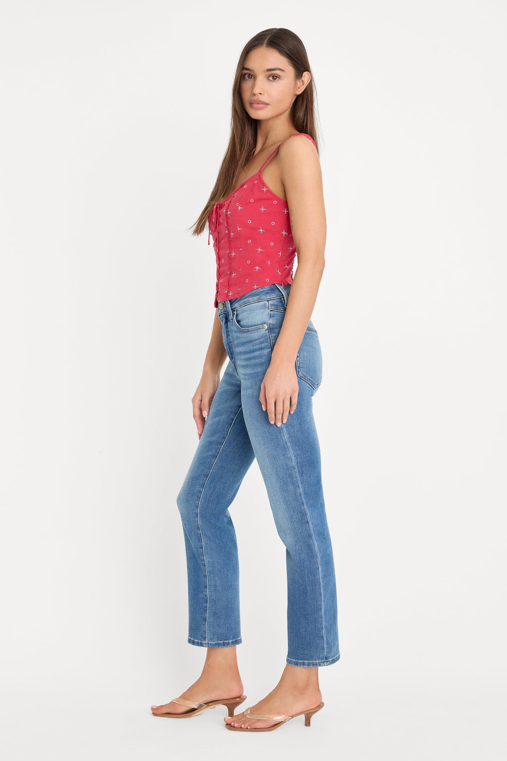Premium DOLLY JOLEANS STRAIGHT JEANS INDIGO1194