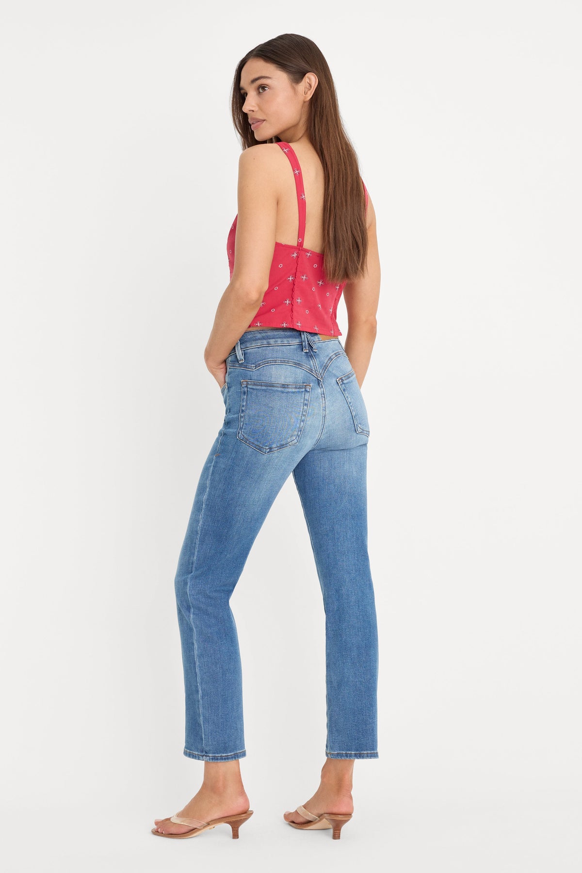Premium DOLLY JOLEANS STRAIGHT JEANS INDIGO1194