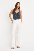 Premium DOLLY JOLEANS GOOD LEGS FLARE JEANS VINTAGE WHITE
