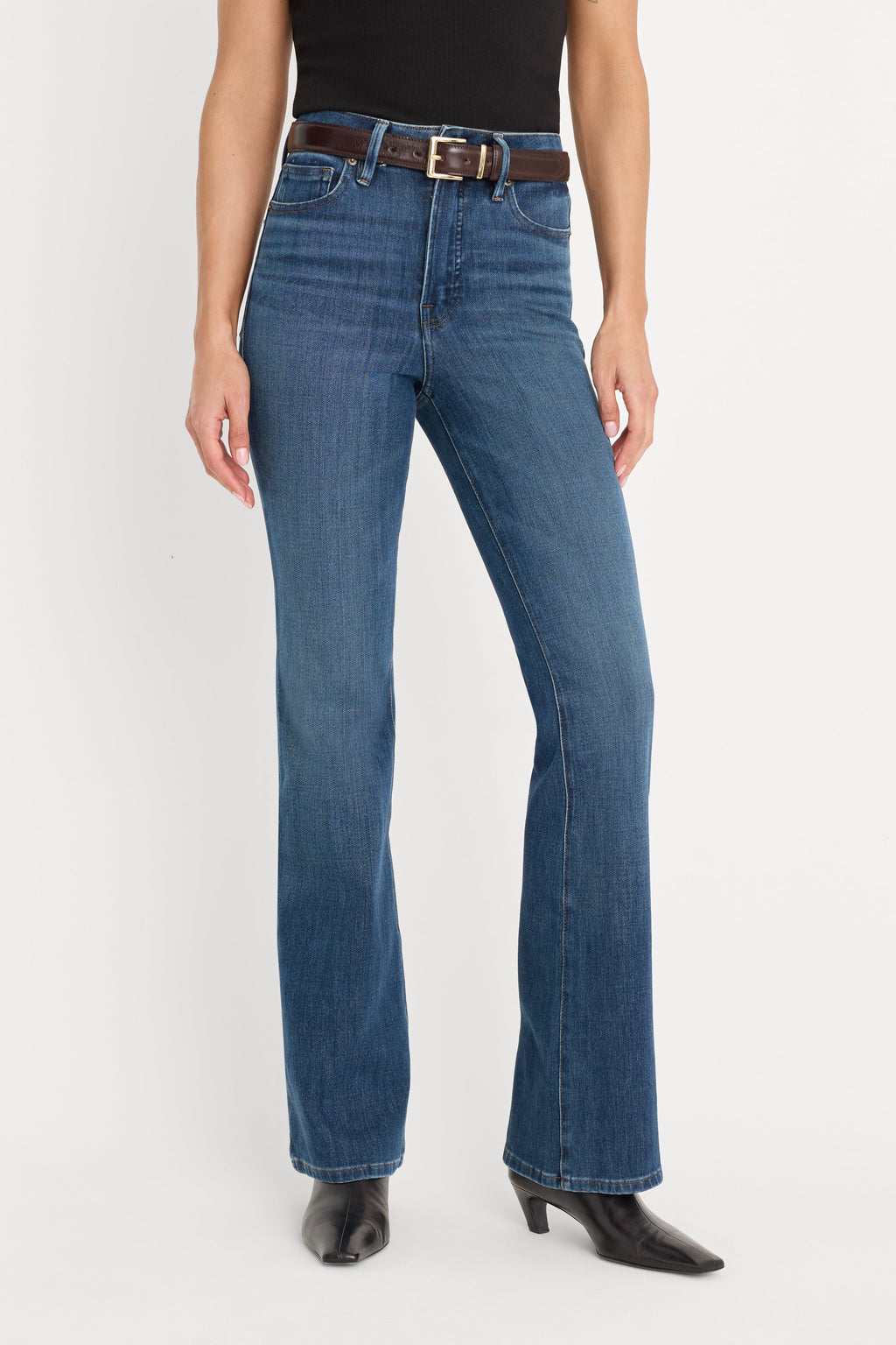 Premium SOFT TECH GOOD CLASSIC BOOTCUT JEANS INDIGO1132