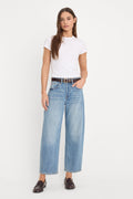 Premium VINTAGE BARREL ANKLE JEANS INDIGO1350