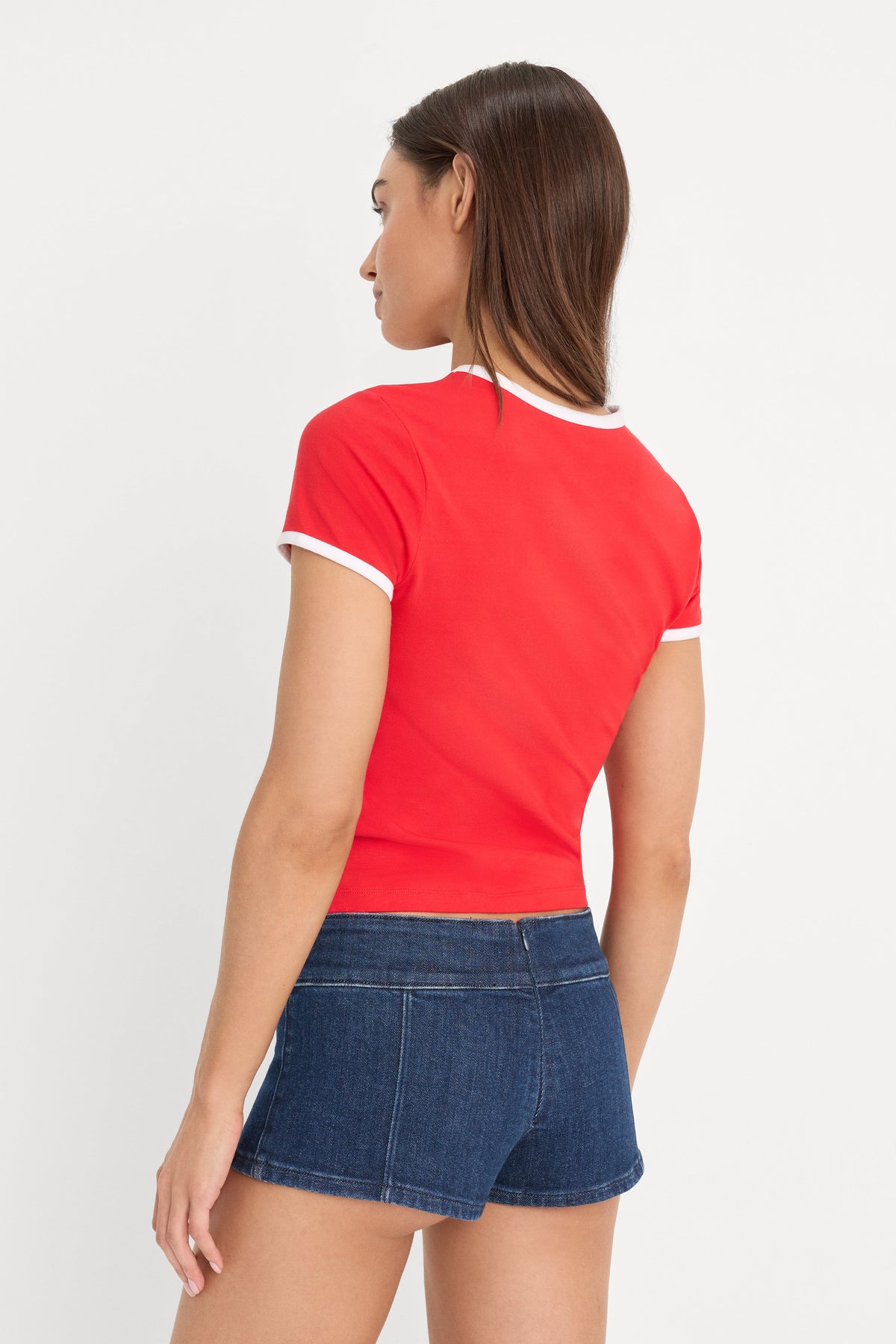 Premium THE RINGER BABY TEE FLAMING HOT