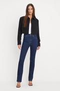 Premium GOOD LEGS STRAIGHT JEANS LONG DEEPBLUE04