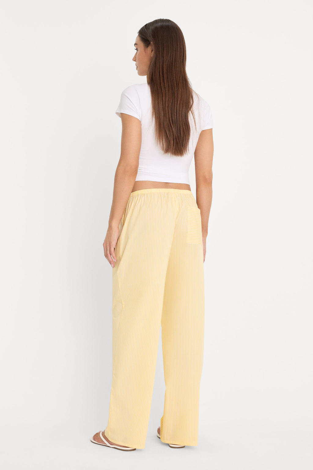 Premium POPLIN PULL ON PANTS BUTTERBEAM STRIPE