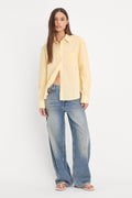 Premium POPLIN CLASSIC BOXY SHIRT BUTTERBEAM STRIPE