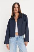 Premium THE SWING JACKET NEW NAVY002
