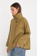 Premium THE FUNNEL NECK TRENCH FATIGUE