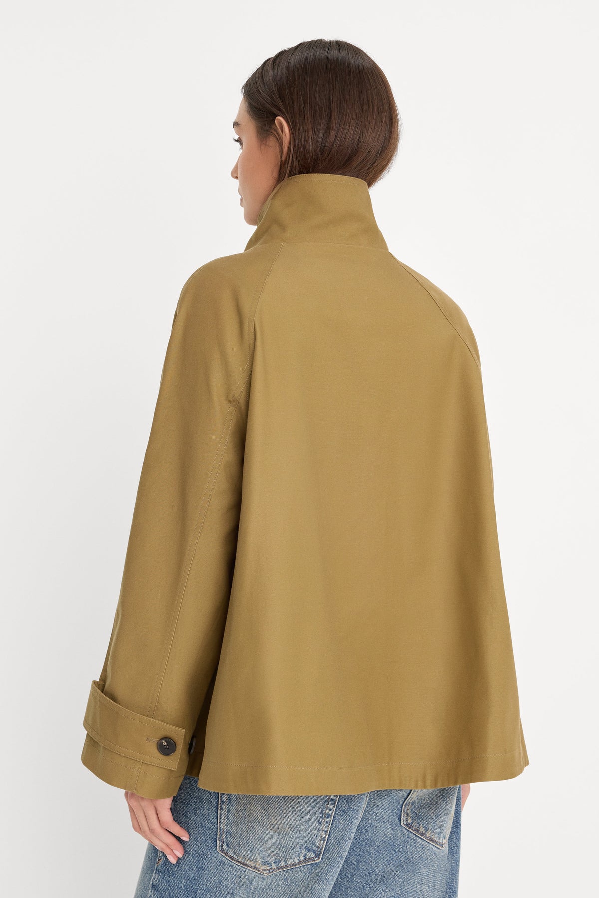 Premium THE FUNNEL NECK TRENCH FATIGUE