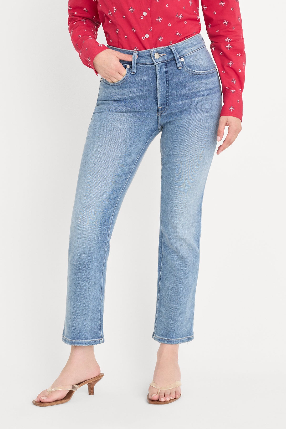 Premium DOLLY JOLEANS PETITE STRAIGHT JEANS INDIGO1195